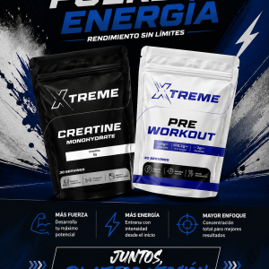 Combo de Creatina y Pre-Entreno